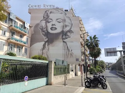 Visit Les Murs Peints - Marilyn Monroe, Cannes