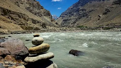 Visit River view point, Tabo Village