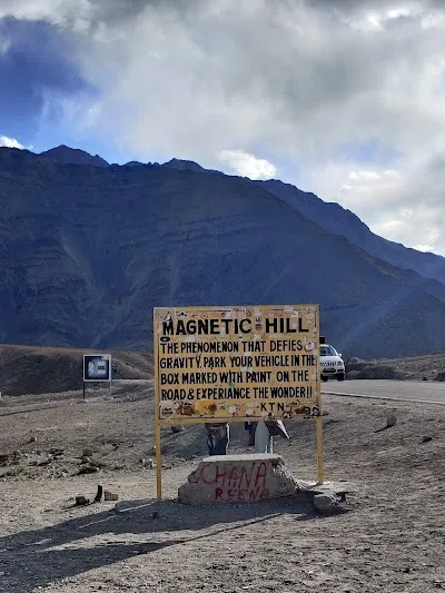 Check out Magnetic Hill, Leh
