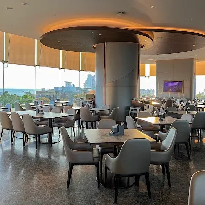 Dine at Orbit Restaurant on April 14, 2026