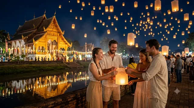 Heaven Lantern Festival, with dinner