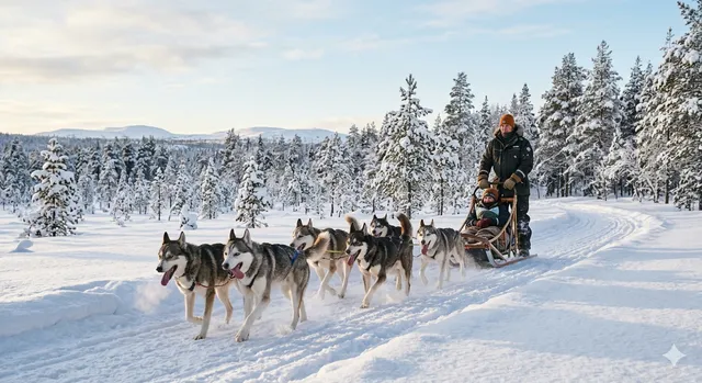 Husky safari — run with the pack