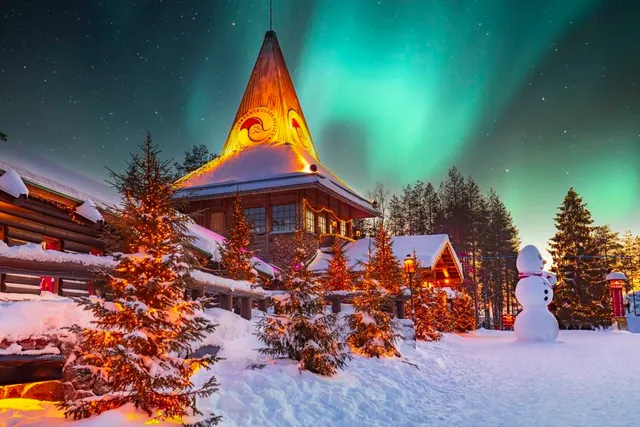 Inside Santa's homeland