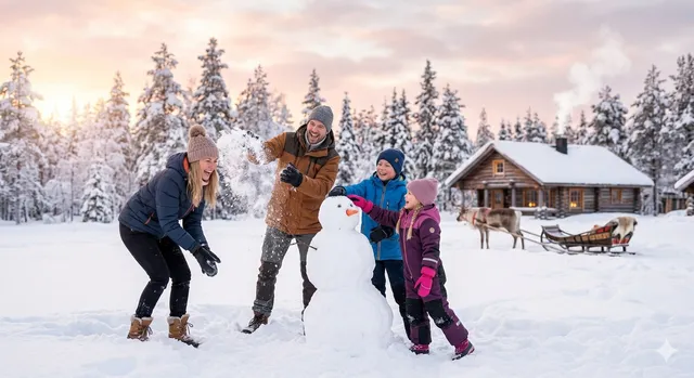 The ultimate family Lapland