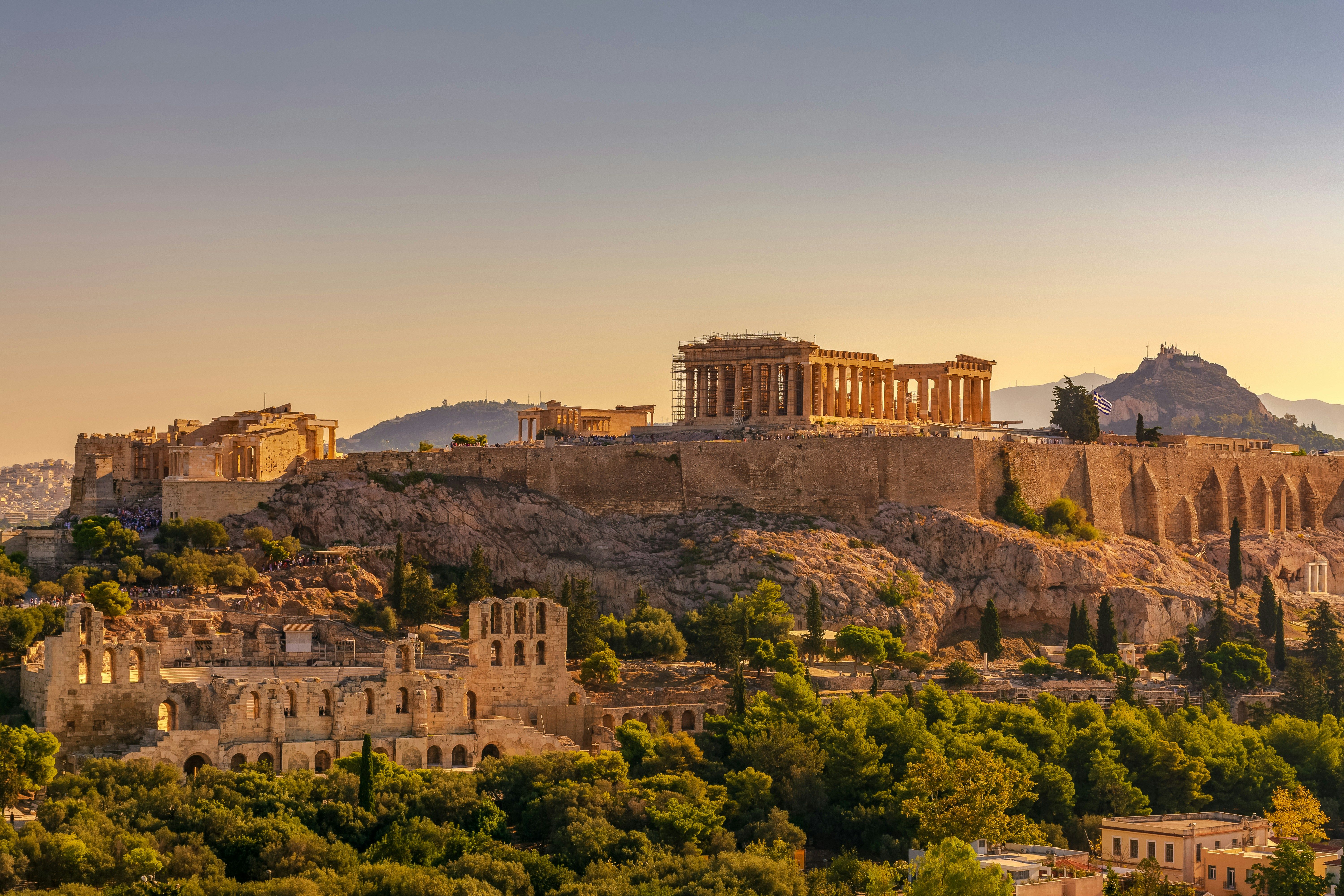 Athens — Ruins and Rooftops