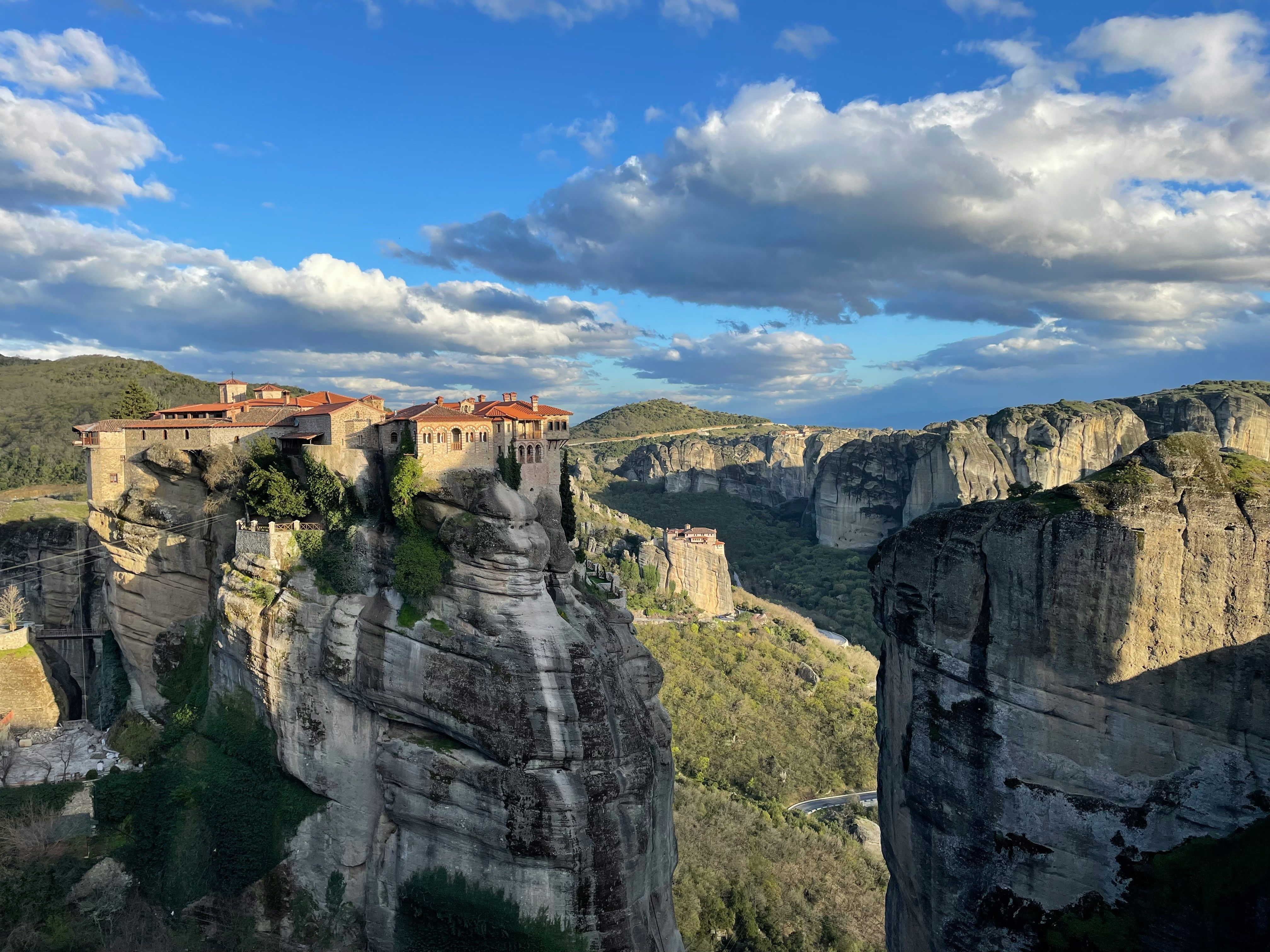 Meteora — Monasteries on Cliffs